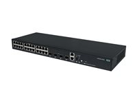 HPE Networking Comware 2150 24p 10M/100M/1G 4p SFP+ 1G/10G - Switch - L3 - Administrerad - 24 x 10/100/1000Base-T + 4 x 1 Gigabit/10 Gigabit SFP+ (upplänk/stackning) - rackmonterbar S6X50A#ABB