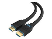C2G 15ft (4.5m) C2G Performance Series Ultra Flexible High Speed HDMI Cable - 4K 60Hz In-Wall, CMG (FT4) Rated - Hög hastighet - HDMI-kabel med Ethernet - HDMI hane till HDMI hane - 4.6 m - svart - 4K60Hz stöd, dubbelriktad C2G10400