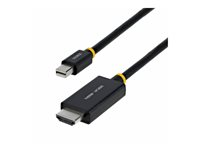 StarTech.com - Adapterkabel - Mini DisplayPort hane till HDMI hane - 1 m - svart - 4K60Hz stöd, aktiv 1M-MDP-HDMI2-4K60