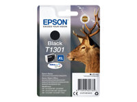 Epson T1301 - 25.4 ml - XL-storlek - svart - original - blister - bläckpatron - för Stylus Office BX630, BX635, BX935; WorkForce WF-3010, 3520, 3530, 3540, 7015, 7515, 7525 C13T13014012
