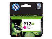 HP 912XL - 10.4 ml - Lång livslängd - magenta - original - bläckpatron - för Officejet 80XX; Officejet Pro 80XX 3YL82AE#301