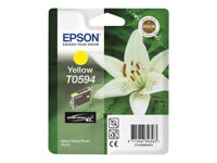 Epson T0594 - 13 ml - gul - original - blister - bläckpatron - för Stylus Photo R2400 C13T05944010