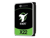 Seagate Exos X22 ST22000NM001E - Hårddisk - 22 TB - inbyggd - 3.5" - SATA 6Gb/s - 7200 rpm - buffert: 512 MB ST22000NM001E