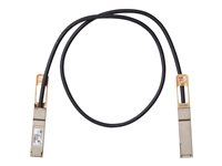 Cisco Copper Cable - 100GBase direktkopplingskabel - QSFP (hane) till QSFP (hane) - 5 m - passiv - återanvänd - för Mellanox ConnectX-5 Ex EN; Nexus 93108TC-EX, 93180YC-FX, 9336C-FX2 QSFP-100G-CU5M-RF