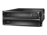 APC Smart-UPS X 2200 Rack/Tower LCD - UPS (rackmonterbar/extern) - AC 208/220/230/240 V - 1980 Watt - 2200 VA - RS-232, USB - utgångskontakter: 9 - 2U - svart - för P/N: AR4024SP, AR4024SPX429, AR4024SPX431, AR4024SPX432, NBWL0356A, SMX2000LVNCUS SMX2200RMHV2U