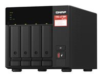 QNAP TS-473A - NAS-server - 4 fack - 32 TB - SATA 6Gb/s - HDD 8 TB x 4 - RAID 0, 1, 5, 6, 10, JBOD - RAM 8 GB - 2.5 Gigabit Ethernet - iSCSI support TS-473A-8G + ST8000VN004