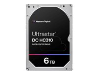 WD Ultrastar DC HC310 HUS726T6TALN6L4 - Hårddisk - 6 TB - inbyggd - 3.5" - SATA 6Gb/s - 7200 rpm - buffert: 256 MB 0B35946