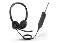 Jabra Engage 50 II MS Stereo - Headset - på örat - kabelansluten - USB-C, USB-A - ljudisolerande - Certifierad för Microsoft-teams, Unify-certifierad, Google Meet-certifierad, Amazon Chime-certifierad, Works With Chromebook Certified, Cisco Certified 5099-299-2169