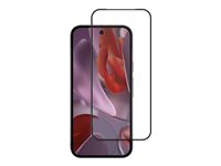 Screenor - Skärmskydd för mobiltelefon - helt fodral - glas - ramfärg svart - för Google Pixel 9A 16756SN