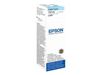 Epson T6735 - 70 ml - ljus cyan - original - påfyllnadsbläck - för Epson L1800, L800, L805, L810, L850; EcoTank L1800 C13T67354A