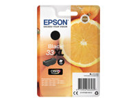 Epson 33XL - 12.2 ml - XL - svart - original - blister - bläckpatron - för Expression Home XP-635, 830; Expression Premium XP-530, 540, 630, 635, 640, 645, 830, 900 C13T33514012