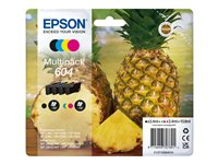 Epson 604 Multipack - 4-pack - svart, gul, cyan, magenta - original - blister - bläckpatron - för Expression Home XP-2200, 2205, 3205, 4200, 4205; WorkForce WF-2910, 2930, 2935, 2950 C13T10G64010