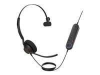 Jabra Engage 40 Mono - Headset - på örat - kabelansluten - USB-C, USB-A - ljudisolerande - Optimerat för Microsoft Teams 4093-413-269