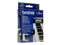 Brother LC1000BK - Svart - original - bläckpatron - för Brother DCP-350, 353, 357, 560, 750, 770, MFC-3360, 465, 5460, 5860, 660, 680, 845, 885 LC1000BK