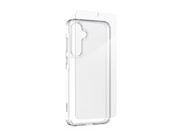 iFrogz Defence - Baksidesskydd för mobiltelefon - klar - med skärmskyddare - för Samsung Galaxy A55 300514205