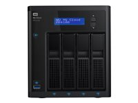 WD My Cloud PR4100 WDBNFA0640KBK - Pro Series - NAS-server - 4 fack - 64 TB - HDD 16 TB x 4 - RAID RAID 0, 1, 5, 10, JBOD - RAM 4 GB - Gigabit Ethernet WDBNFA0640KBK-EESN