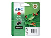 Epson T0547 - 13 ml - röd - original - blister - bläckpatron - för Stylus Photo R1800, R800 C13T05474010