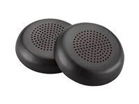 HP Poly - Öronkudde för trådlöst headset - konstskinn - för Poly Savi 7210, 7220 Duo 85Q53AA