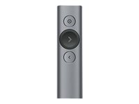 Logitech Spotlight - Presentationsfjärrkontroll - 3 knappar - skiffer 910-004861