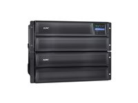 APC Smart-UPS X 3000 Rack/Tower LCD - UPS (rackmonterbar/extern) - AC 120 V - 2700 Watt - 3000 VA - RS-232, USB - utgångskontakter: 10 - 4U - Kanada, Förenta Staterna - svart - för P/N: SCL500RM1UC, SCL500RM1UNC, SMTL1000RM2UC, SMTL750RM2UC, SMX2000LVUS, SMX3000HVTUS SMX3000LV