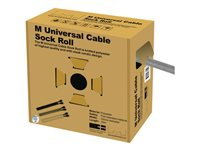 Multibrackets M Universal Cable Sock Roll 55 mm x 50 m - Kabelorganiserare - silver 7350022732506