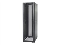 APC NetShelter SX Enclosure Without Sides Without Doors - Rack öppen ram - svart - 48U - 19" AR3107X617
