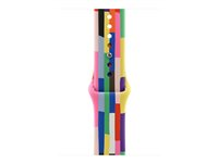 Apple - Pride Edition - band för smart klocka - 46mm - M/L (passar handleder på 160 - 210 mm) - för Watch Hermès Series 7, Hermès Series 9, Series 10, Series 8, Series 9, Ultra, Ultra 2 MDWG4ZM/A