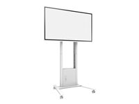 Multibrackets M Motorized Floorstand Flip 2 - Vagn - för LCD-display - vit - skärmstorlek: 42"-100" - för Samsung Flip 2 WM55R, WM65R 7350073739073