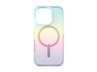 ZAGG Milan Snap - Baksidesskydd för mobiltelefon - MagSafe-kompatibilitet - grafen - regnbågsskimrande - för Apple iPhone 16 Pro 702315112