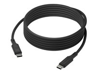dbramante1928 IT - USB-kabel - 24 pin USB-C (hane) till 24 pin USB-C (hane) - 3 m - USB-strömförsörjning (100W) - svart CB30CCBL4390