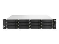 QNAP TS-H1887XU-RP - NAS-server - 18 fack - kan monteras i rack - SATA 6Gb/s - RAID RAID 0, 1, 5, 6, 10, 50, JBOD, 60 - RAM 16 GB - 2.5 Gigabit Ethernet / 10 Gigabit Ethernet - iSCSI support - 2U TS-H1887XU-RP-E2334-16G