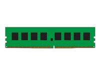 Kingston ValueRAM - DDR4 - modul - 8 GB - DIMM 288-pin - 3200 MHz / PC4-25600 - CL22 - 1.2 V - ej buffrad - icke ECC KVR32N22S8/8BK