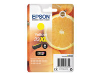 Epson 33XL - 8.9 ml - XL - gul - original - blister - bläckpatron - för Expression Home XP-635, 830; Expression Premium XP-530, 540, 630, 635, 640, 645, 830, 900 C13T33644012