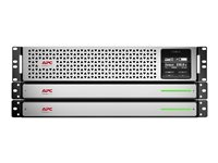 APC Smart-UPS On-Line Li-Ion 1000VA - UPS (rackmonterbar/extern) - AC 230 V - 900 Watt - 1000 VA - Ethernet 10/100, RS-232, USB - utgångskontakter: 8 - svart SRTL1000RMXLI-NC