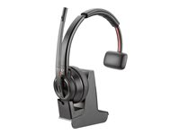 Poly Savi 8210-M Office - Savi 8200 series - headset - på örat - DECT / Bluetooth - trådlös - svart 8D3J8AA#ABB