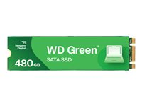 WD Green WDS480G3G0A - SSD - 480 GB - inbyggd - 2.5" - SATA 6Gb/s WDS480G3G0A