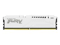 Kingston FURY Beast - DDR5 - sats - 64 GB: 4 x 16 GB - DIMM 288-pin - 6000 MT/s / PC5-48000 - CL40 - 1.35 V - ej buffrad - on-die ECC - vit KF560C40BWK4-64