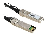 Dell - 100GBase direktkopplingskabel - QSFP28 till QSFP28 - 5 m - fiberoptisk - aktiv - för Networking S6100; PowerEdge C6420; PowerSwitch S4112, S5212; Networking Z9100 470-ABPU