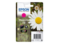 Epson 18 - 3.3 ml - magenta - original - bläckpatron - för Expression Home XP-212, 215, 225, 312, 315, 322, 325, 412, 415, 422, 425 C13T18034012