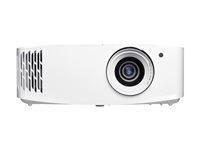 Optoma 4K400x - DLP-projektor - 3D - 4000 lumen - 3840 x 2160 - 16:9 - 4K - zoomobjektiv med standardräckvidd A9PV7GL06AZ6