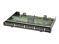 HPE Aruba 6400 - Expansionsmodul - Gigabit Ethernet (PoE) x 48 + Gigabit Ethernet x 4 - för HPE Aruba 6405, 6405 48SFP+, 6405 96G, 6410 R0X39B