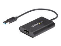 StarTech.com USB 3.0 till DisplayPort-adapter - 4K 30 Hz - DisplayPort-adapter - TAA-kompatibel - USB typ A (hane) till DisplayPort (hona) - USB 3.0 - 20 cm - 4K30 Hz (3840 x 2160) stöd - svart USB32DPES2