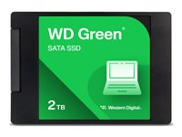 WD Green SSD WDS200T2G0A - SSD - 2 TB - inbyggd - 2.5" - SATA 6Gb/s WDS200T2G0A