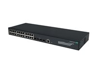 HPE Networking Comware 2050 20p 10/100/1000BASE-T 4p Smart Rate 1/2.5GbE 4p SFP 1G/2.5G - Switch - Administrerad - 20 x 10/100/1000Base-T + 4 x 1/2.5GBase-T + 4 x 1/2.5GBase-X (uplink / stacking) - rackmonterbar S6X69A#ABB