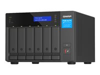 QNAP TVS-H674 - NAS-server - 6 fack - SATA 6Gb/s - RAID RAID 0, 1, 5, 6, 10, 50, JBOD, RAID TP, TM - RAM 16 GB - Gigabit Ethernet / 2.5 Gigabit Ethernet - iSCSI support TVS-H674-I3-16G